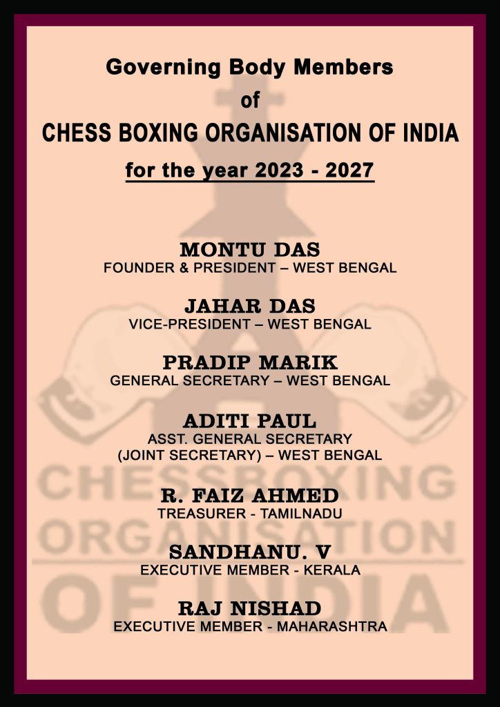 Past International Event – Chess Boxing Organisation of India